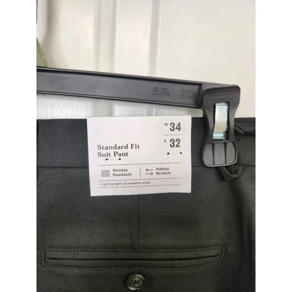 Goodfellow & Co standard fit Suit Pants Size 34W x 32L - Picture 4 of 8